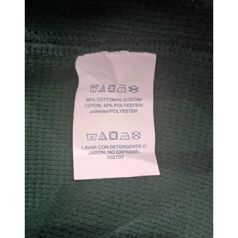 Polo Ralph Lauren Shirt Mens 1XT 1XL Green Thermal Waffle Knit Long Sleeve Sleep